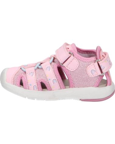 Sandalias de Niña GEOX B450DB 0ASCE B SANDAL MULTY C8099 LT PINK-DK PINK C8099