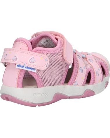 Sandalias de Niña GEOX B450DB 0ASCE B SANDAL MULTY C8099 LT PINK-DK PINK C8099