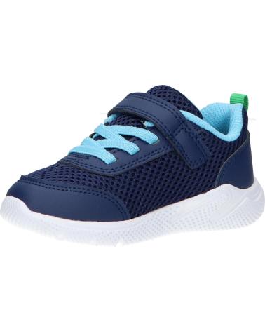 boy Trainers GEOX B454UC 01454 B SPRINTYE CF43U NAVY-LT GREEN CF43U