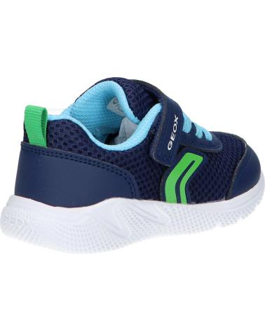 boy Trainers GEOX B454UC 01454 B SPRINTYE CF43U NAVY-LT GREEN CF43U