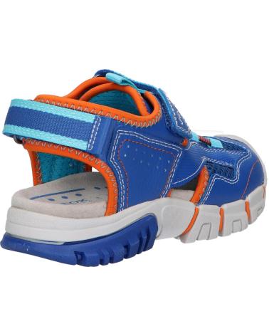 Sandali-De-Niño-GEOX-J25GHA-0FE15-J-SANDAL-DYNOMIX-C0685-ROYAL-ORANGE-AZUL