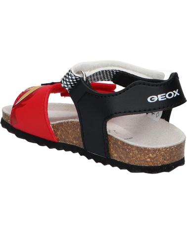 Sandálias de Menino GEOX B152QC 000BC B SANDAL CHALKI C0020 RED-BLACK ROJO