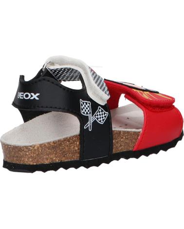 Sandálias de Menino GEOX B152QC 000BC B SANDAL CHALKI C0020 RED-BLACK ROJO
