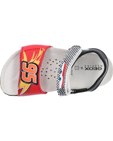Sandálias de Menino GEOX B152QC 000BC B SANDAL CHALKI C0020 RED-BLACK ROJO