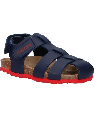 Sandalias de Niño GEOX B252QB 000BC B SANDAL CHALKI C0735 NAVY-RED