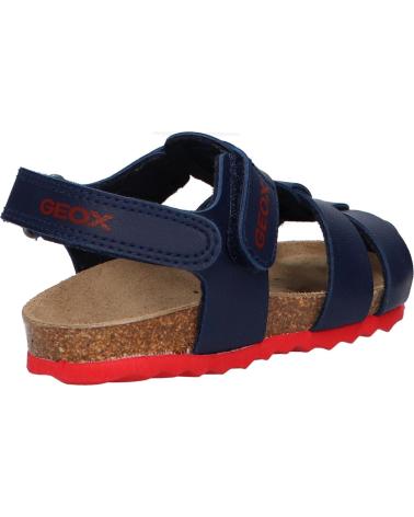 Sandalias de Niño GEOX B252QB 000BC B SANDAL CHALKI C0735 NAVY-RED