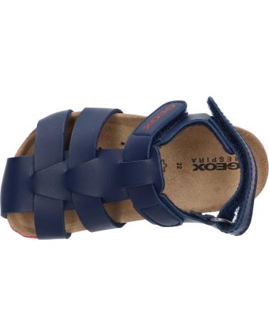 Sandalias de Niño GEOX B252QB 000BC B SANDAL CHALKI C0735 NAVY-RED