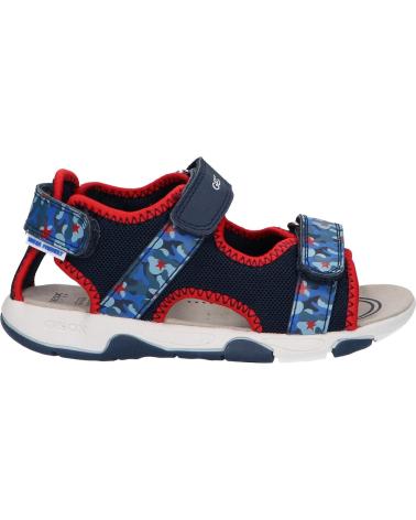 Sandálias de Menino GEOX B450FA 014CE B SANDAL MULTY C0735 NAVY-RED C0735