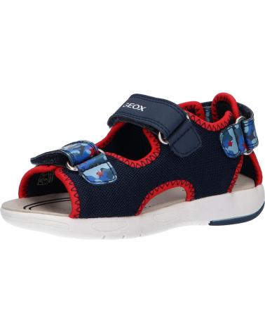 Sandálias de Menino GEOX B450FA 014CE B SANDAL MULTY C0735 NAVY-RED C0735
