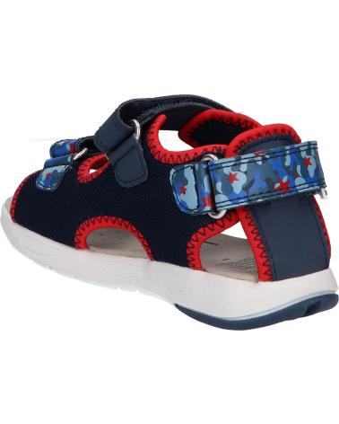 Sandálias de Menino GEOX B450FA 014CE B SANDAL MULTY C0735 NAVY-RED C0735