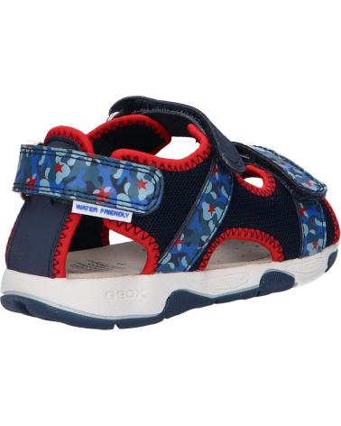 Sandálias de Menino GEOX B450FA 014CE B SANDAL MULTY C0735 NAVY-RED C0735
