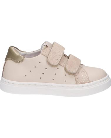 girl Trainers GEOX B453HB 085BS B NASHIK C0262 BEIGE-PLATINUM