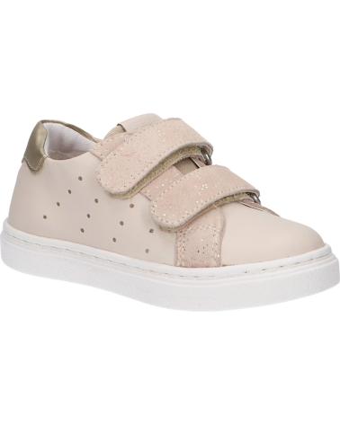 girl Trainers GEOX B453HB 085BS B NASHIK C0262 BEIGE-PLATINUM