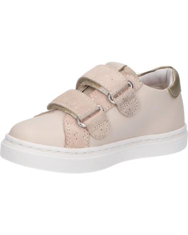girl Trainers GEOX B453HB 085BS B NASHIK C0262 BEIGE-PLATINUM