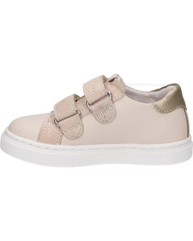 girl Trainers GEOX B453HB 085BS B NASHIK C0262 BEIGE-PLATINUM