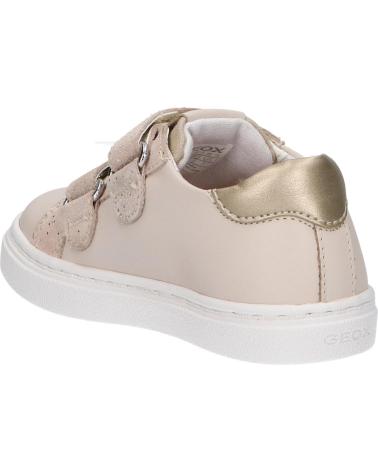 girl Trainers GEOX B453HB 085BS B NASHIK C0262 BEIGE-PLATINUM
