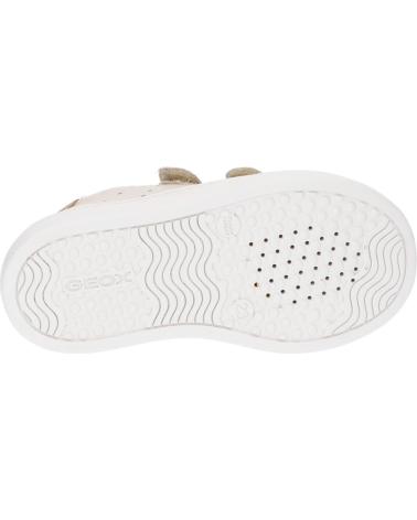 girl Trainers GEOX B453HB 085BS B NASHIK C0262 BEIGE-PLATINUM