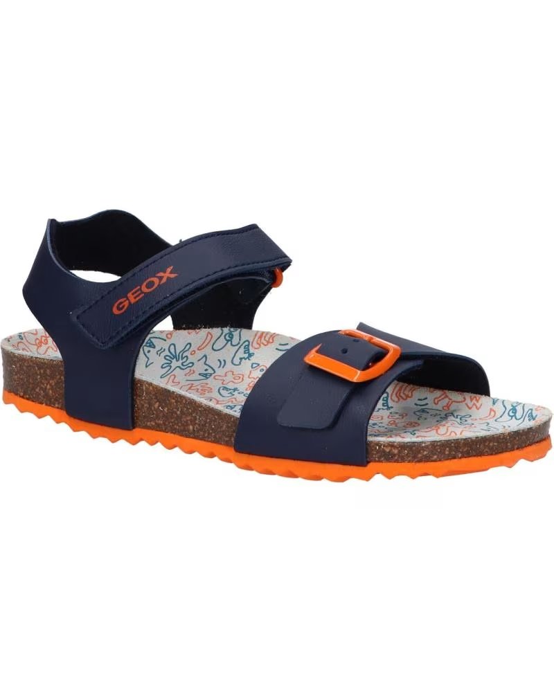 GEOX Sandalias Ghita en azul para ninos AZUL