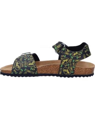 Sandalias de Niño GEOX J028LB 000BC J GHITA C4502 NAVY-FLUO YELLOW AZUL