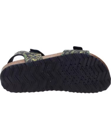 Sandalias de Niño GEOX J028LB 000BC J GHITA C4502 NAVY-FLUO YELLOW AZUL