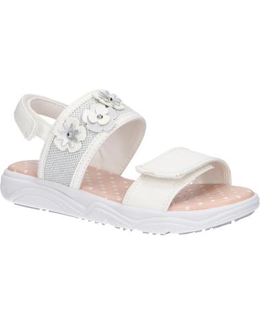 Sandali per Bambina GEOX J15DUI 0BCEW J SANDAL DEAPHNE GIR C1000 WHITE BLANCO