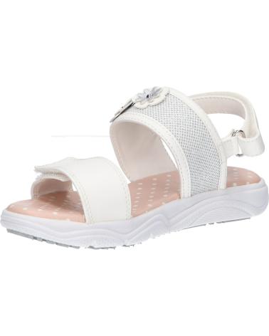 Sandali per Bambina GEOX J15DUI 0BCEW J SANDAL DEAPHNE GIR C1000 WHITE BLANCO