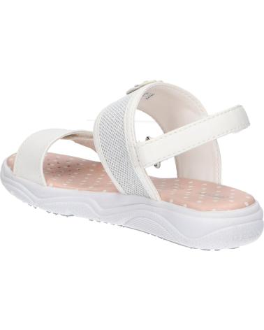 Sandali per Bambina GEOX J15DUI 0BCEW J SANDAL DEAPHNE GIR C1000 WHITE BLANCO