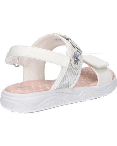 Sandali per Bambina GEOX J15DUI 0BCEW J SANDAL DEAPHNE GIR C1000 WHITE BLANCO