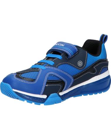 Sportivo per Bambino GEOX  J16FEA 0CEFU J BAYONYC C4255 ROYAL-LT BLUE C4255
