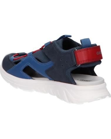 Sandálias de Menino GEOX J45F1E 0ME15 J SANDAL AIRADYUM BO C0735 NAVY-RED C0735