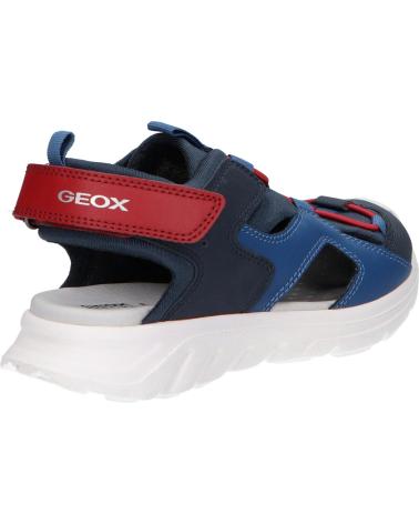 Sandálias de Menino GEOX J45F1E 0ME15 J SANDAL AIRADYUM BO C0735 NAVY-RED C0735