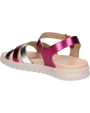 Sandalen für Mädchen GEOX J45GSA 000CF J SANDAL SOLEIMA GIR C8NK4 FUCHSIA-ROYAL