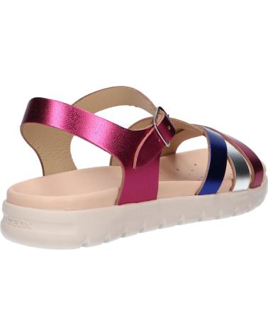 Sandalen für Mädchen GEOX J45GSA 000CF J SANDAL SOLEIMA GIR C8NK4 FUCHSIA-ROYAL