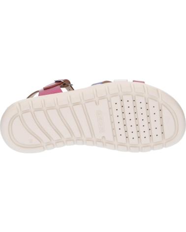 Sandalen für Mädchen GEOX J45GSA 000CF J SANDAL SOLEIMA GIR C8NK4 FUCHSIA-ROYAL