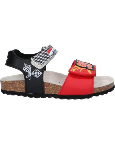 Sandales pour Garçon GEOX B152QC 000BC B SANDAL CHALKI C0020 RED-BLACK ROJO