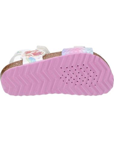 Sandali per Bambina GEOX  J358MA 000NF J ADRIEL C1044 WHITE-AQUAMARINE MULTICOLOR