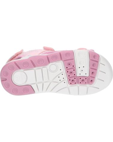 girl Sandals GEOX B450DA 0ASCE B SANDAL MULTY C8099 LT PINK-DK PINK