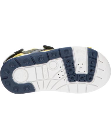 Sandali per Bambino GEOX B450FA 014CE B SANDAL MULTY C0629 MILITARY-OCHREYELLOW C0629