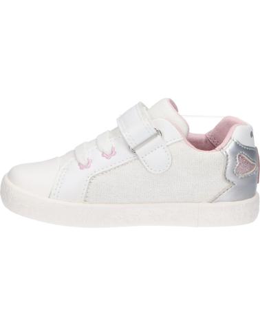 Sneaker für Mädchen GEOX B551MB 00954 B GISLI C1000 WHITE C1000