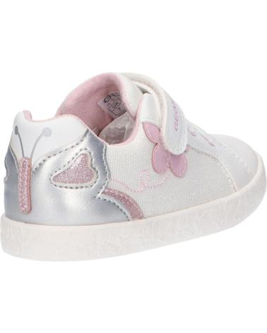 Sneaker für Mädchen GEOX B551MB 00954 B GISLI C1000 WHITE C1000