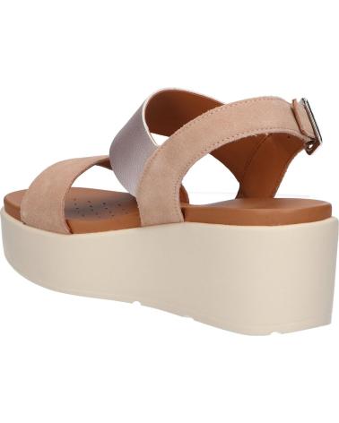Woman Sandals GEOX D45M1A 022BC D XAND 2 2S C5QB5 DK ROSE-CHAMPAGNE