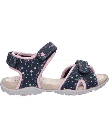 Sandales pour Fille geox J25D9B 05015 JR SANDAL ROXANNE C0694 NAVY-PINK