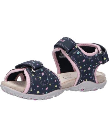 Sandales pour Fille geox J25D9B 05015 JR SANDAL ROXANNE C0694 NAVY-PINK