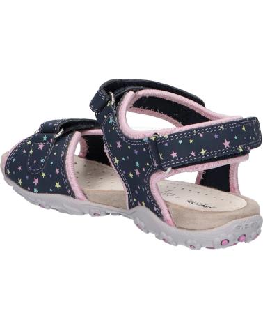 Sandales pour Fille geox J25D9B 05015 JR SANDAL ROXANNE C0694 NAVY-PINK