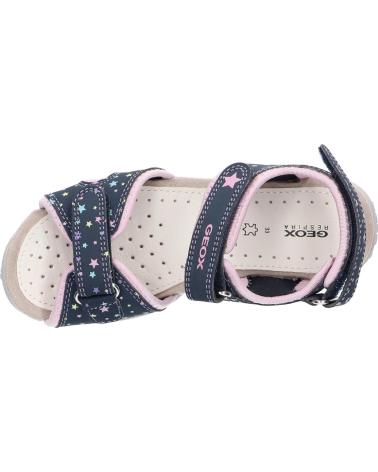 Sandales pour Fille geox J25D9B 05015 JR SANDAL ROXANNE C0694 NAVY-PINK