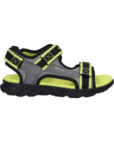 Sandálias de Menino GEOX J45F1B 014ME J SANDAL AIRADYUM C0666 GREY-LIME