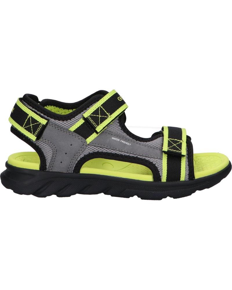 Sandálias de Menino GEOX J45F1B 014ME J SANDAL AIRADYUM C0666 GREY-LIME