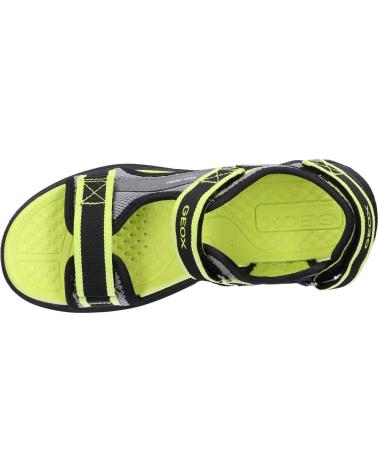Sandálias de Menino GEOX J45F1B 014ME J SANDAL AIRADYUM C0666 GREY-LIME