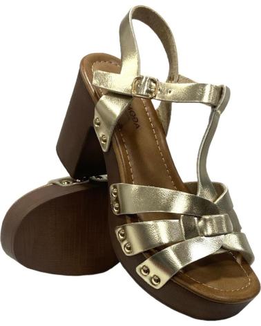 Sandalias-De-Mujer-CALZADOMANIA-SANDALIA-TACON-MADERA-TIRAS-ORO
