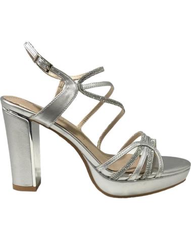 Sandali per Donna CALZADOMANIA SANDALIA TIRAS MEZCLADAS PLATA